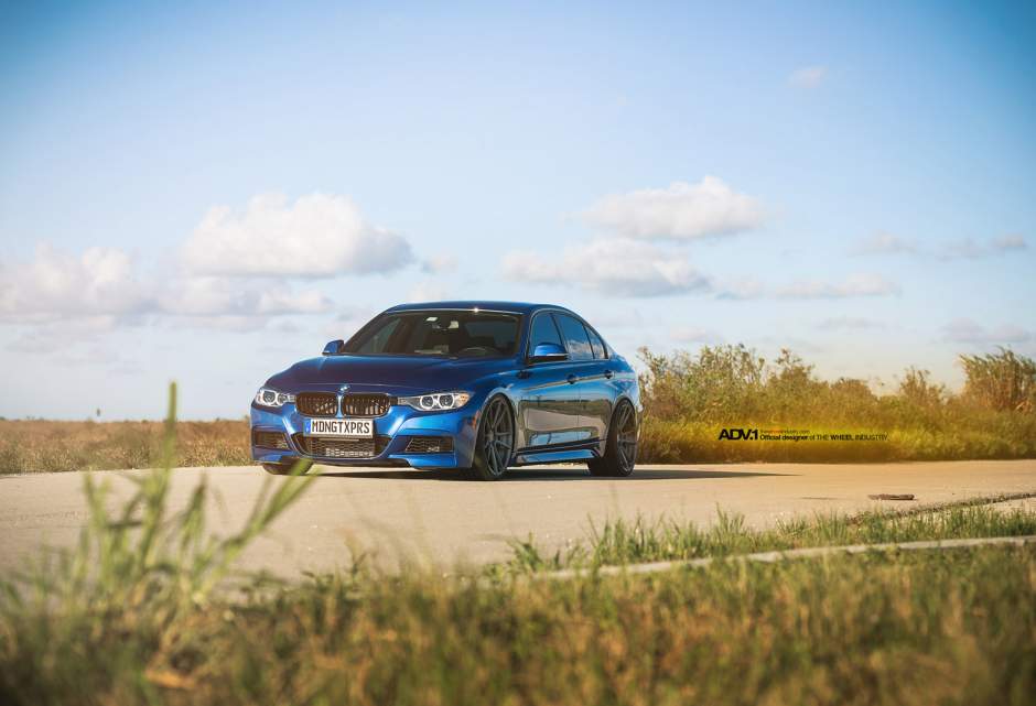 photo 7 BMW 335 custom wheels ADV.1 5.2MV2SL x, ET , tire size X R. x ET 