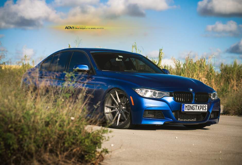 photo 8 BMW 335 custom wheels ADV.1 5.2MV2SL x, ET , tire size X R. x ET 