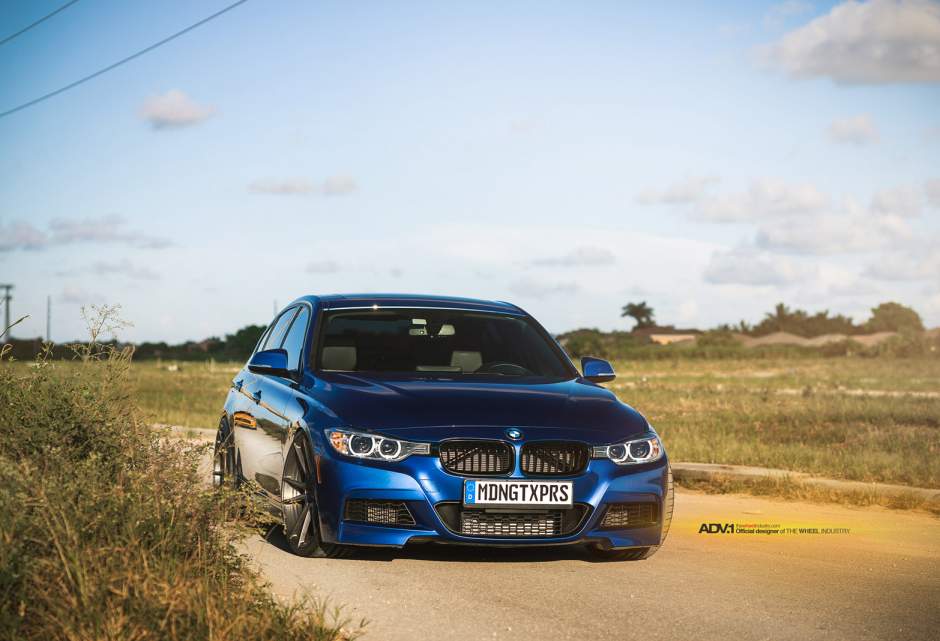 photo 9 BMW 335 custom wheels ADV.1 5.2MV2SL x, ET , tire size X R. x ET 