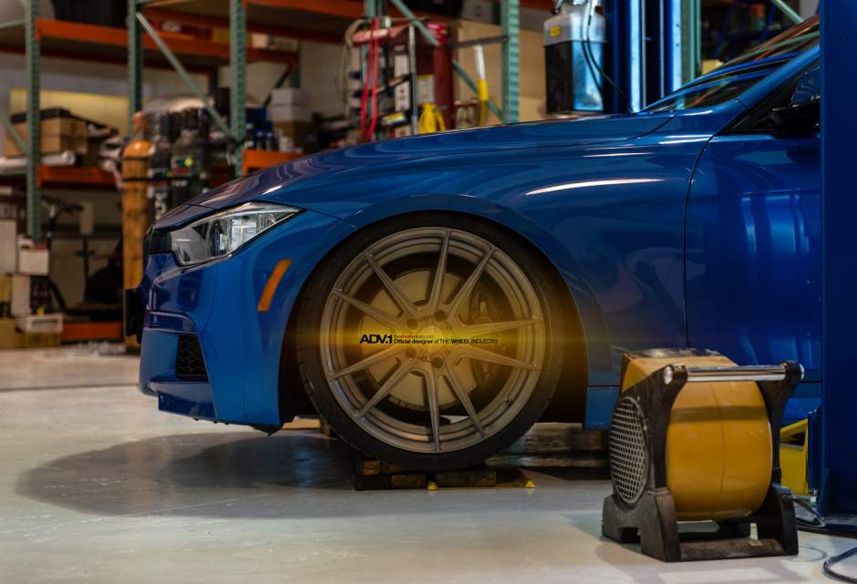 photo 10 BMW 335 custom wheels ADV.1 5.2MV2SL x, ET , tire size X R. x ET 
