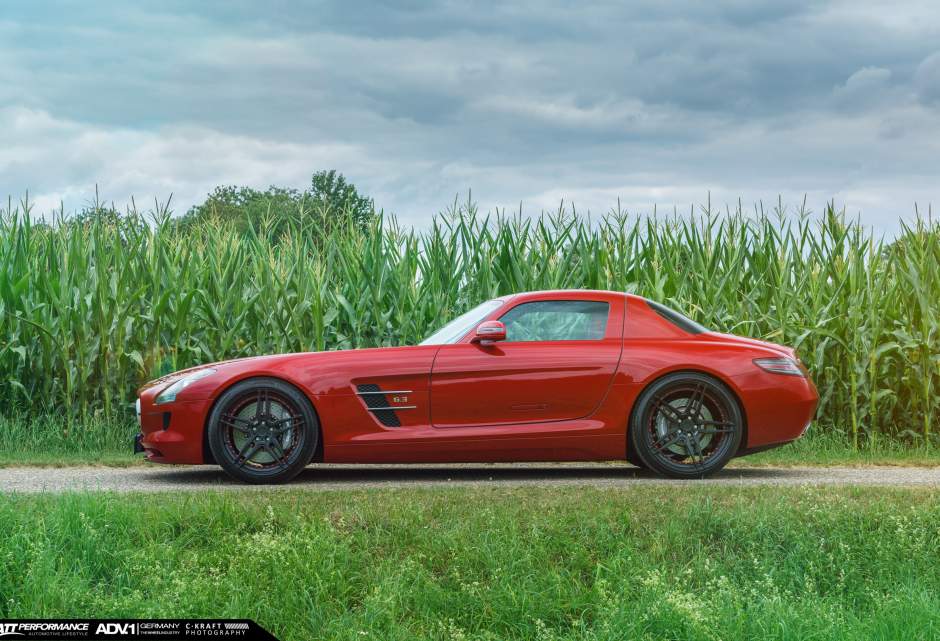 photo 3 Mercedes-Benz SLS AMG custom wheels ADV.1 05 MV2 CS 20x9.5, ET , tire size X R20. 21x11.0 ET