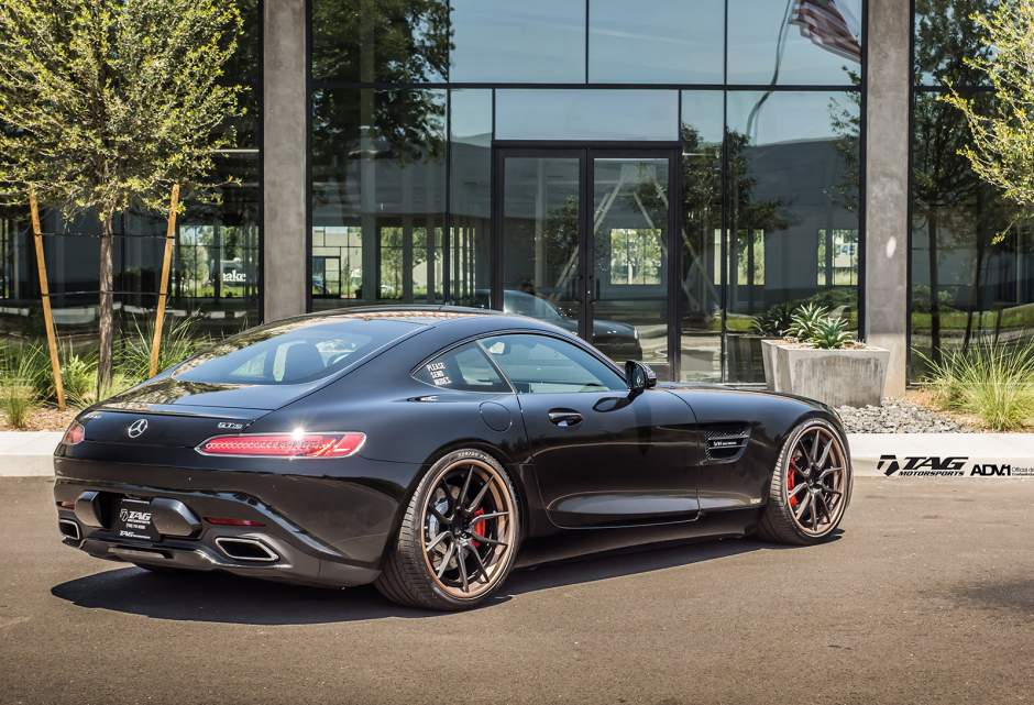 photo 9 Mercedes-Benz AMG GT custom wheels ADV.1 5.0 Track Spec CS 20x9.5, ET , tire size 265/30 R20. 21x12.0 ET 