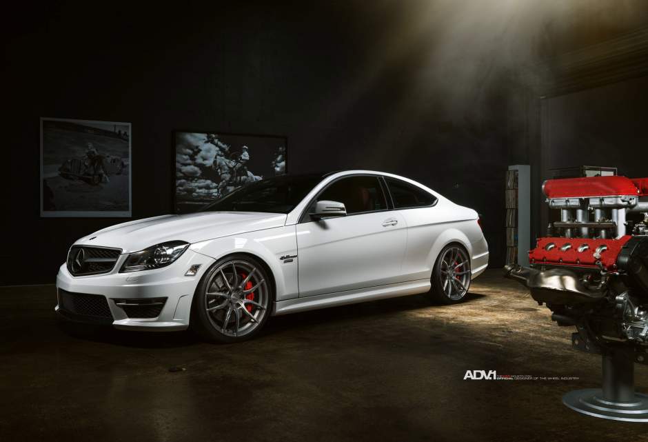 photo 3 Mercedes-Benz C-Class custom wheels Renntech 10.2 Monolite SL 20x8.5, ET , tire size X R20. 20x10.0 ET