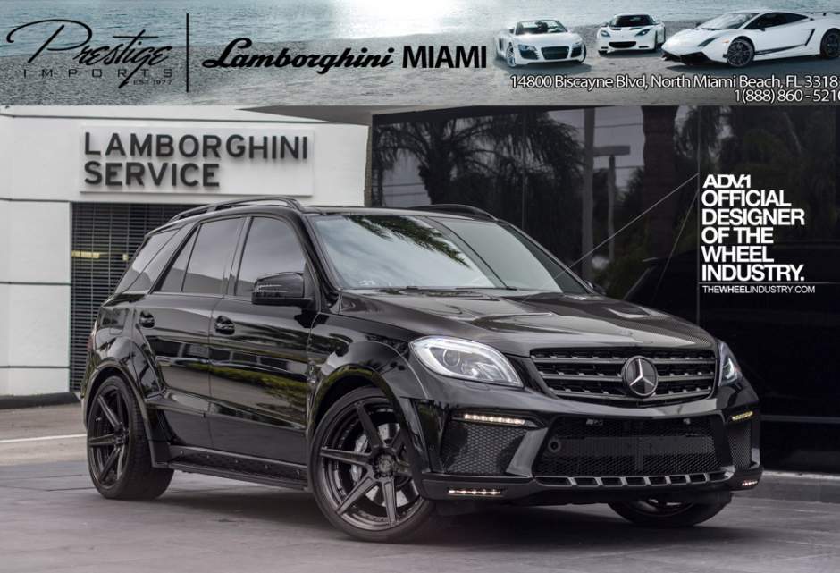 photo 6 Mercedes-Benz M-Class custom wheels ADV.1 6 MV2 SL 22x10.5, ET , tire size X R22. x ET 