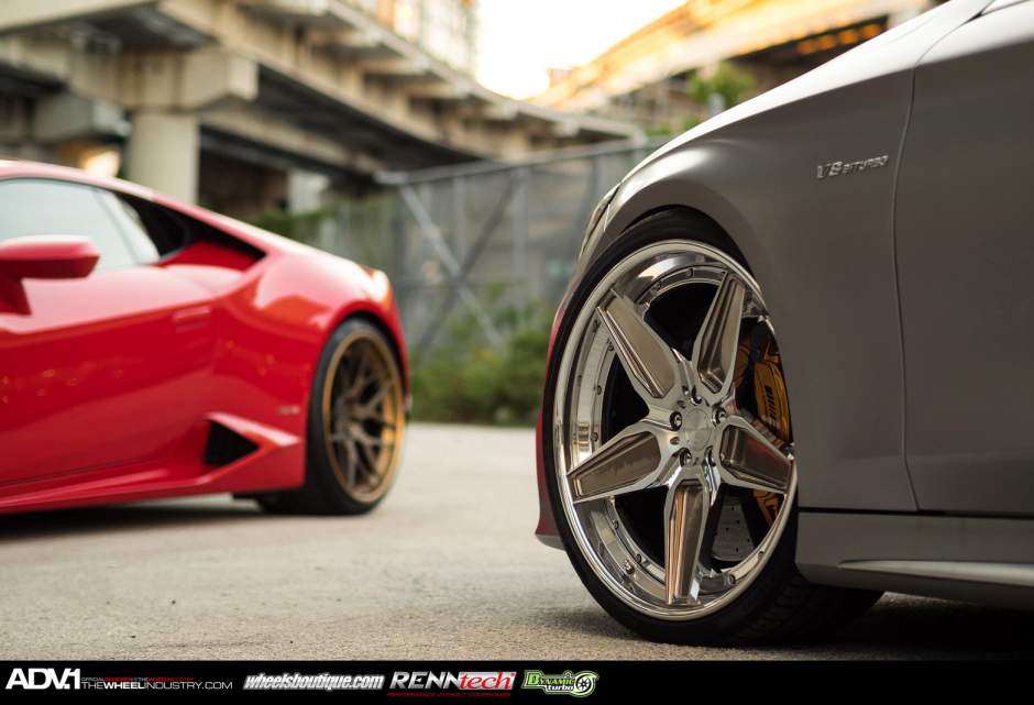 photo 1 Mercedes-Benz AMG S custom wheels ADV.1 5STSCS 22x9.0, ET , tire size X R22. 22x11.0 ET 