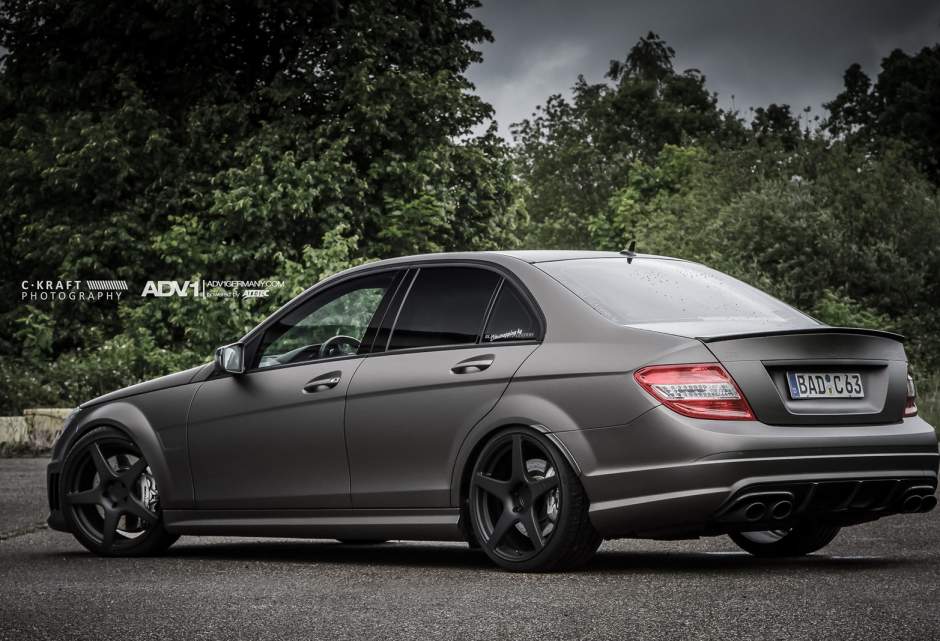 photo 8 Mercedes-Benz C-Class custom wheels ADV.1 5.1MV1 21x9.0, ET , tire size X R21. 21x10.5 ET 