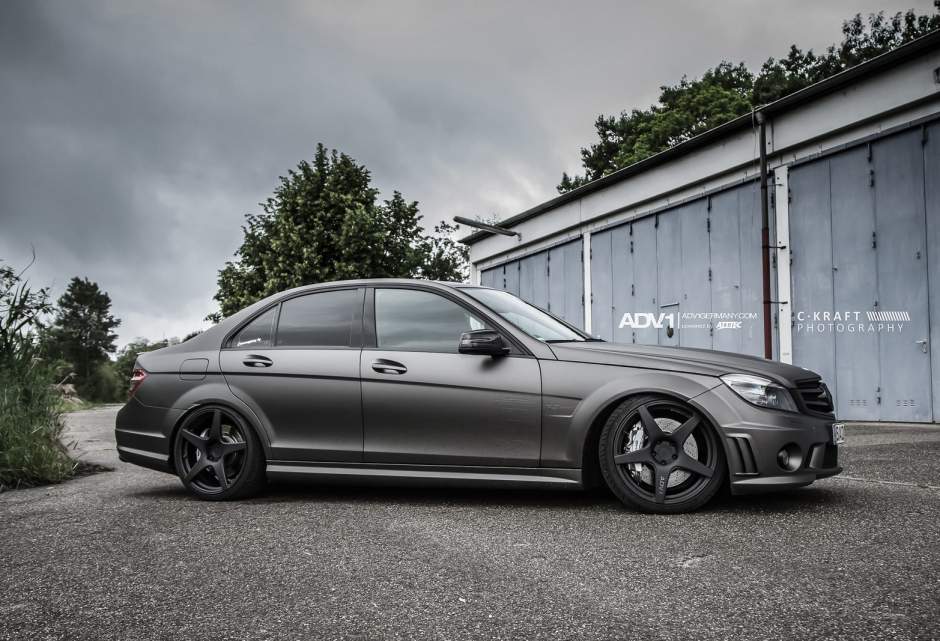 photo 10 Mercedes-Benz C-Class custom wheels ADV.1 5.1MV1 21x9.0, ET , tire size X R21. 21x10.5 ET 