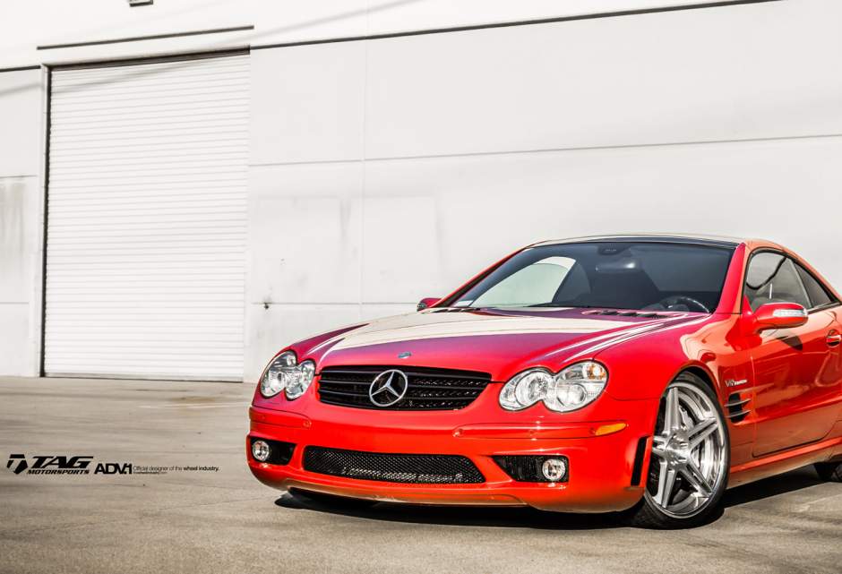 photo 2 Mercedes-Benz SL-Class custom wheels ADV.1 05DC 20x9.0, ET , tire size X R20. 21x11.0 ET 