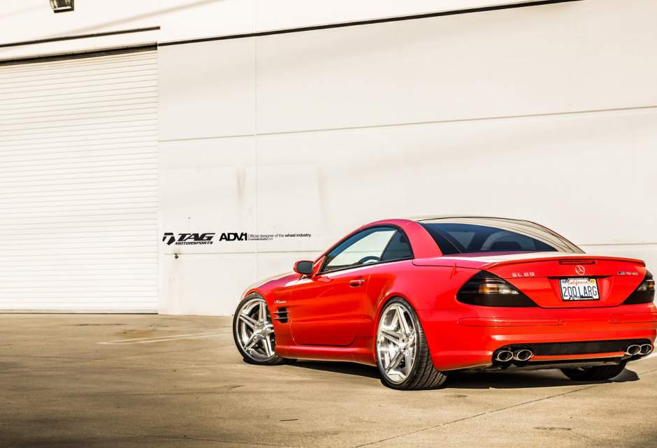 photo 4 Mercedes-Benz SL-Class custom wheels ADV.1 05DC 20x9.0, ET , tire size X R20. 21x11.0 ET 