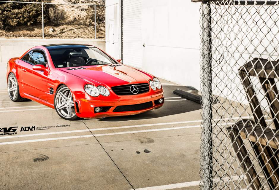 photo 5 Mercedes-Benz SL-Class custom wheels ADV.1 05DC 20x9.0, ET , tire size X R20. 21x11.0 ET 
