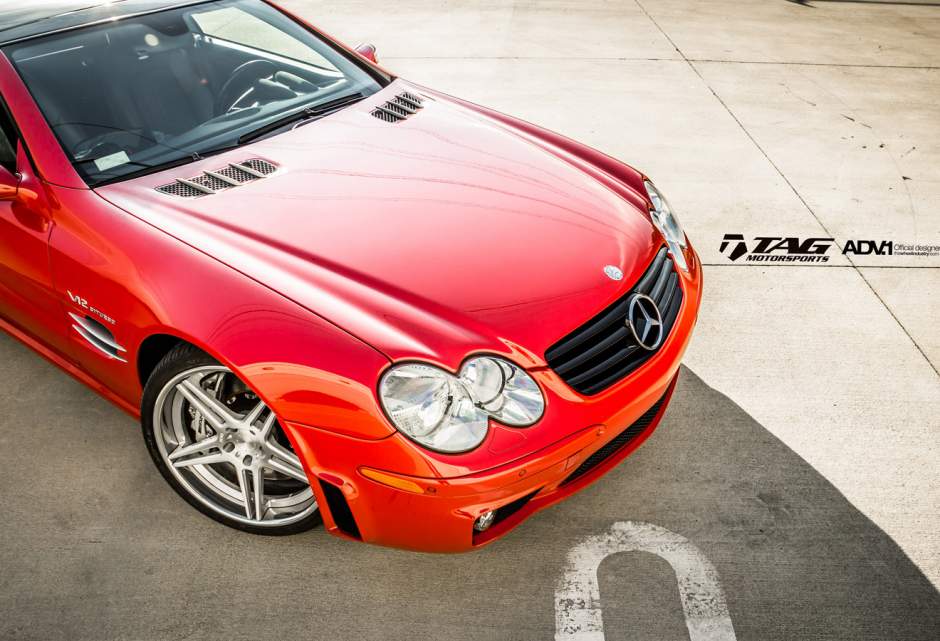photo 6 Mercedes-Benz SL-Class custom wheels ADV.1 05DC 20x9.0, ET , tire size X R20. 21x11.0 ET 