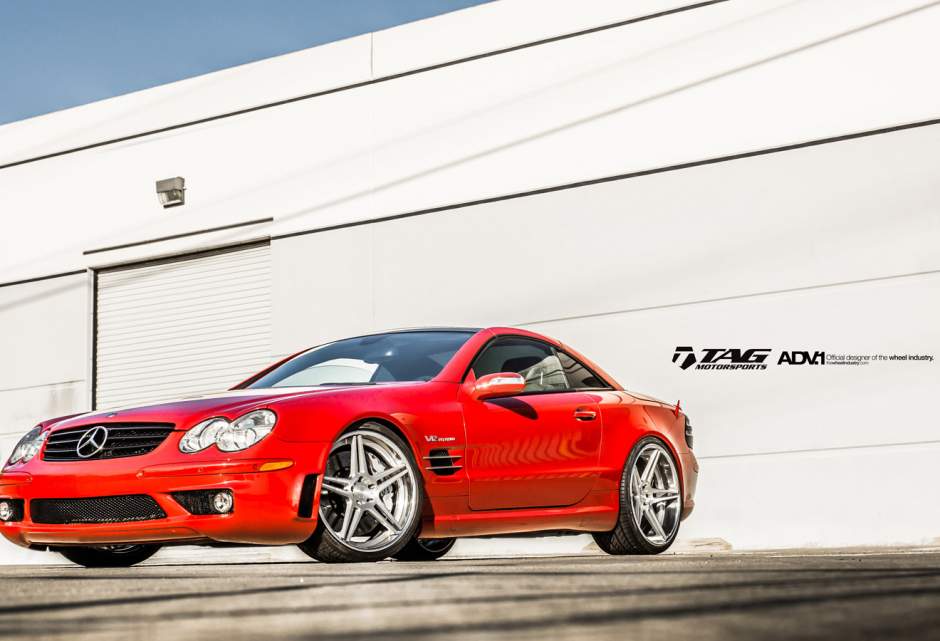 photo 7 Mercedes-Benz SL-Class custom wheels ADV.1 05DC 20x9.0, ET , tire size X R20. 21x11.0 ET 