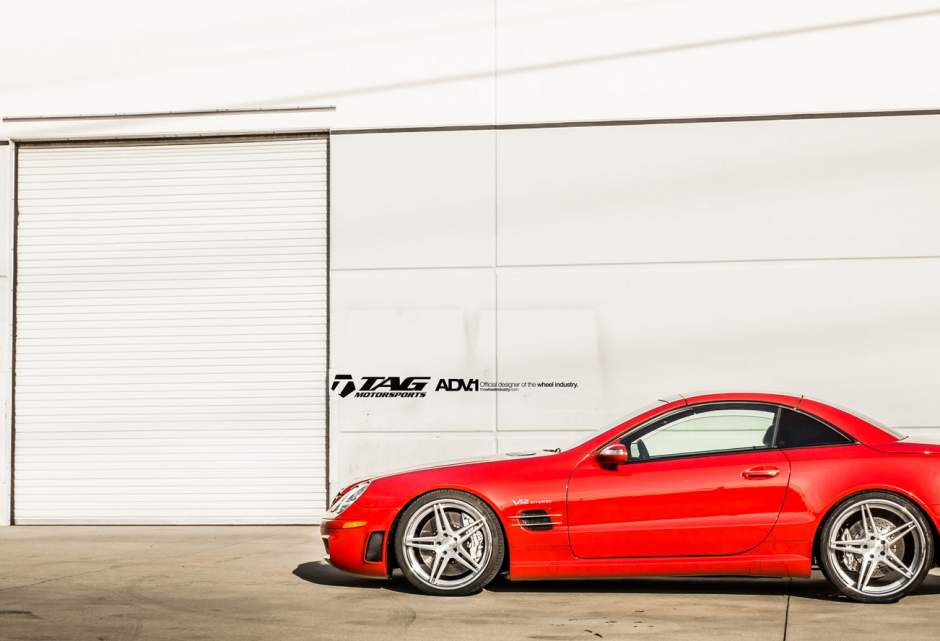 photo 8 Mercedes-Benz SL-Class custom wheels ADV.1 05DC 20x9.0, ET , tire size X R20. 21x11.0 ET 