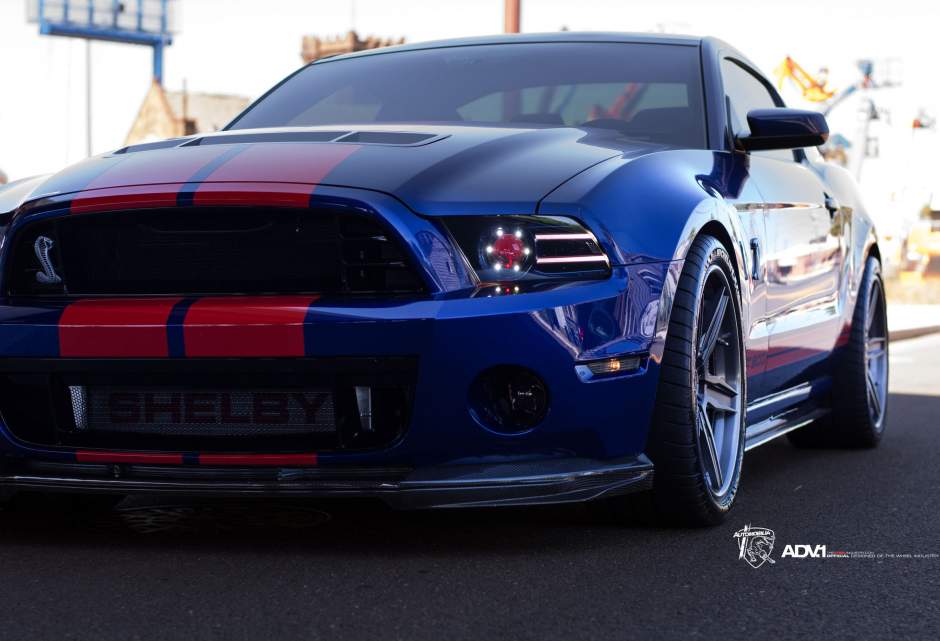 photo 2 Ford Shelby GT500 custom wheels ADV.1 5 Track Spec CS 20x10.0, ET , tire size X R20. 20x11.0 ET 