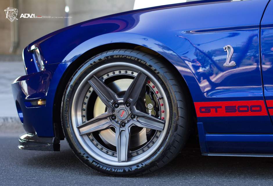 photo 1 Ford Shelby GT500 custom wheels ADV.1 5 Track Spec CS 20x10.0, ET , tire size X R20. 20x11.0 ET 