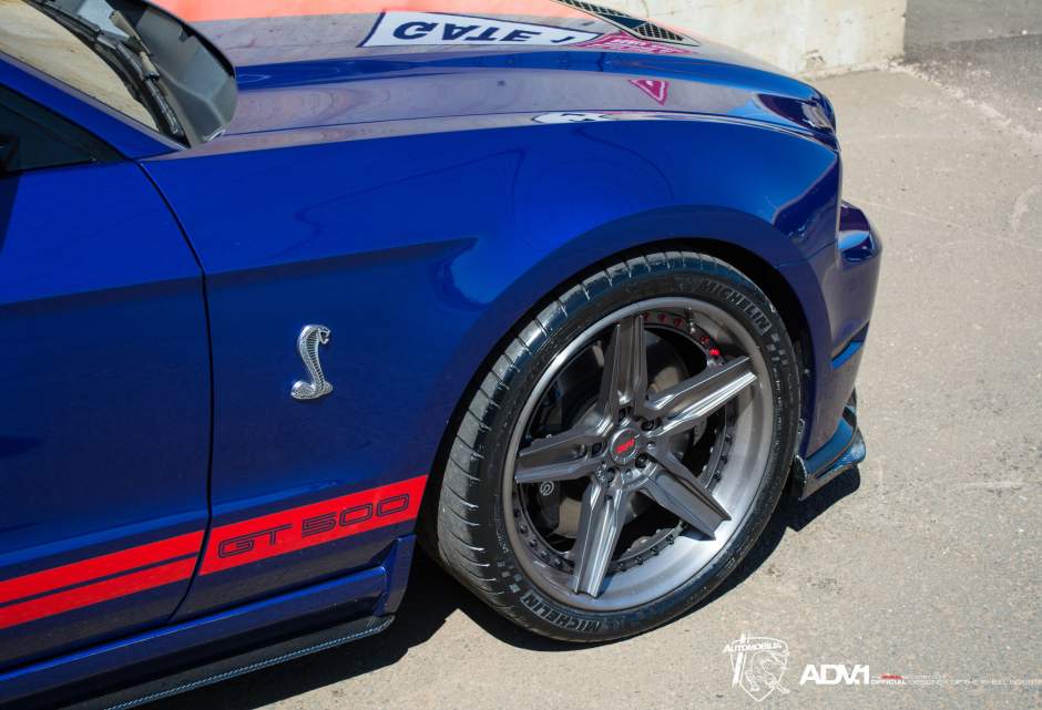 photo 4 Ford Shelby GT500 custom wheels ADV.1 5 Track Spec CS 20x10.0, ET , tire size X R20. 20x11.0 ET 