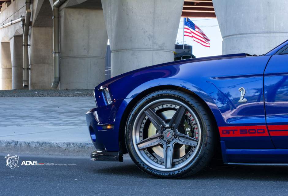 photo 7 Ford Shelby GT500 custom wheels ADV.1 5 Track Spec CS 20x10.0, ET , tire size X R20. 20x11.0 ET 