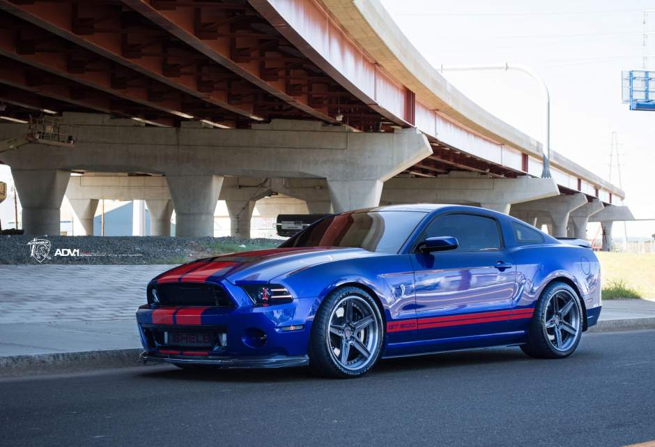 photo 9 Ford Shelby GT500 custom wheels ADV.1 5 Track Spec CS 20x10.0, ET , tire size X R20. 20x11.0 ET 