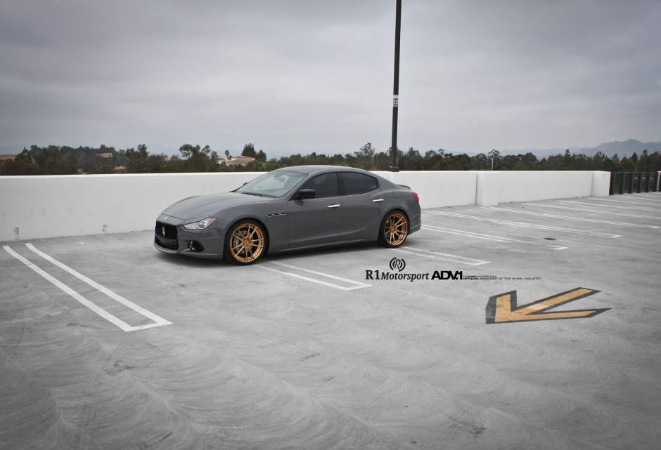 photo 2 Maserati Ghibli custom wheels ADV.1 5.2 MV2 SL 21x9.0, ET , tire size X R21. 21x10.5 ET 
