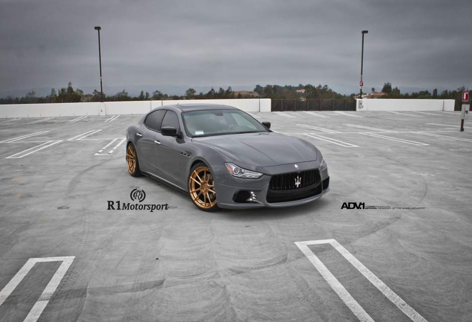 photo 4 Maserati Ghibli custom wheels ADV.1 5.2 MV2 SL 21x9.0, ET , tire size X R21. 21x10.5 ET 