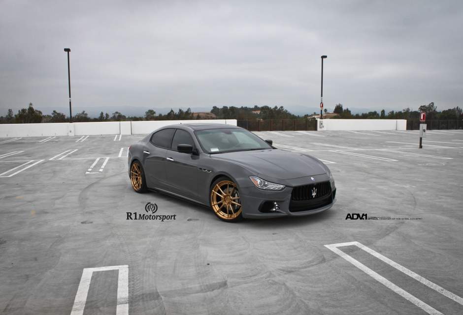 photo 5 Maserati Ghibli custom wheels ADV.1 5.2 MV2 SL 21x9.0, ET , tire size X R21. 21x10.5 ET 