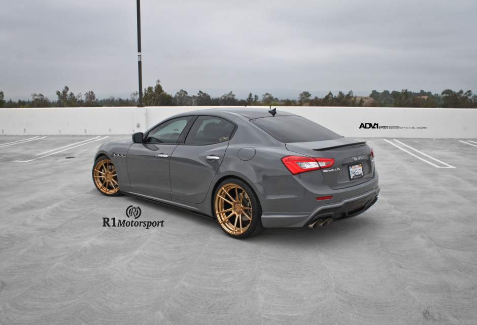 photo 6 Maserati Ghibli custom wheels ADV.1 5.2 MV2 SL 21x9.0, ET , tire size X R21. 21x10.5 ET 