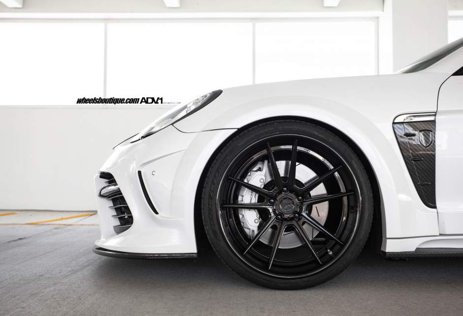 photo 1 Porsche Panamera custom wheels ADV.1 5.2 Track Spec SL 22x10.0, ET , tire size X R22. 22x12.5 ET 