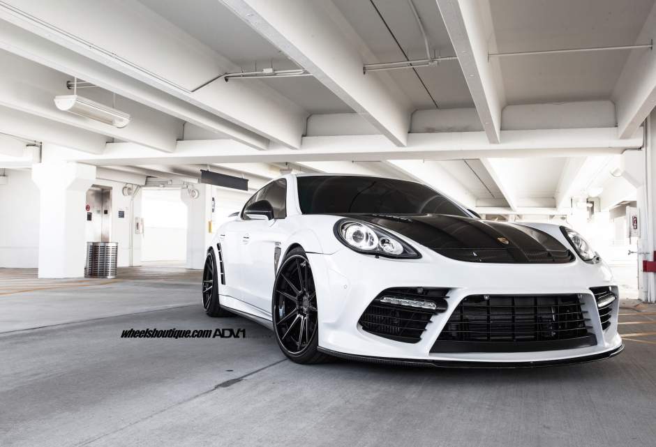 photo 4 Porsche Panamera custom wheels ADV.1 5.2 Track Spec SL 22x10.0, ET , tire size X R22. 22x12.5 ET 