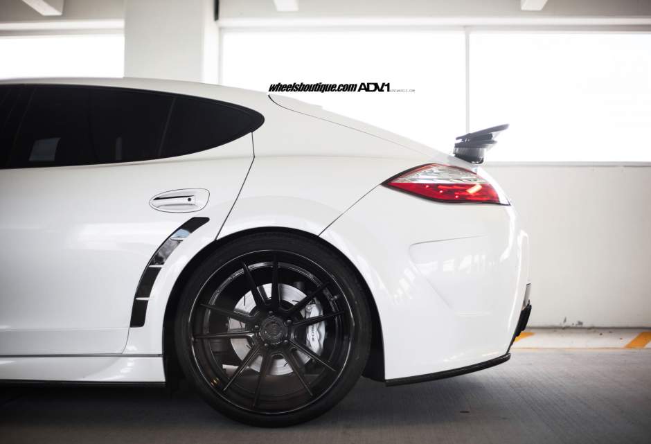 photo 6 Porsche Panamera custom wheels ADV.1 5.2 Track Spec SL 22x10.0, ET , tire size X R22. 22x12.5 ET 