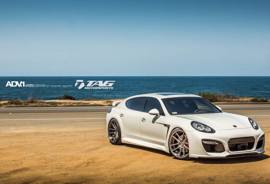 photo 2 Porsche Panamera custom wheels ADV.1 5.2 Deep Concave SL 22x10.0, ET , tire size X R22. 22x12.0 ET