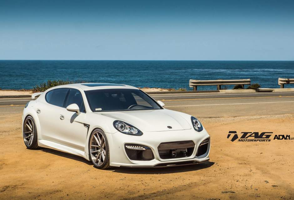 photo 5 Porsche Panamera custom wheels ADV.1 5.2 Deep Concave SL 22x10.0, ET , tire size X R22. 22x12.0 ET