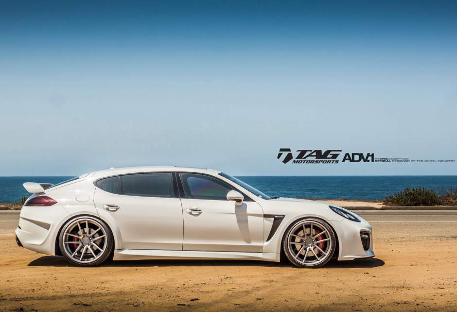 photo 6 Porsche Panamera custom wheels ADV.1 5.2 Deep Concave SL 22x10.0, ET , tire size X R22. 22x12.0 ET