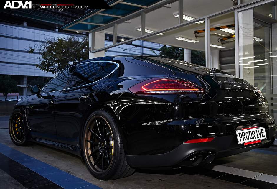 photo 6 Porsche Panamera custom wheels ADV.1 5.0TSCS 21x9.5, ET , tire size X R21. 21x11.0 ET 
