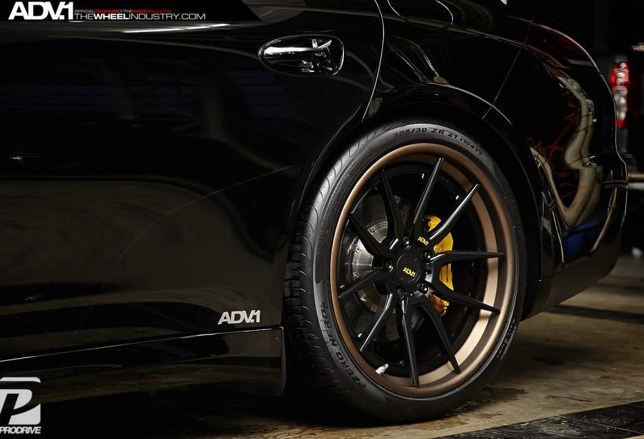 photo 8 Porsche Panamera custom wheels ADV.1 5.0TSCS 21x9.5, ET , tire size X R21. 21x11.0 ET 