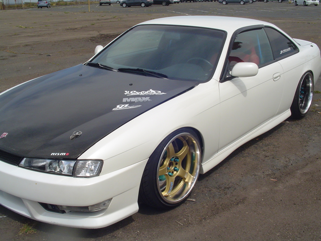 photo 4 Nissan S14 custom wheels Rays Engineering Gram Lights 57Pro 18x10.0, ET +2, tire size 215/40 R18. x ET 225/40 R