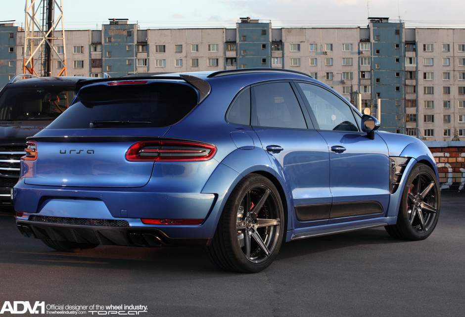 photo 4 Porsche Macan custom wheels ADV.1 6MV2SL 21x9.0, ET , tire size X R21. 21x10.0 ET 