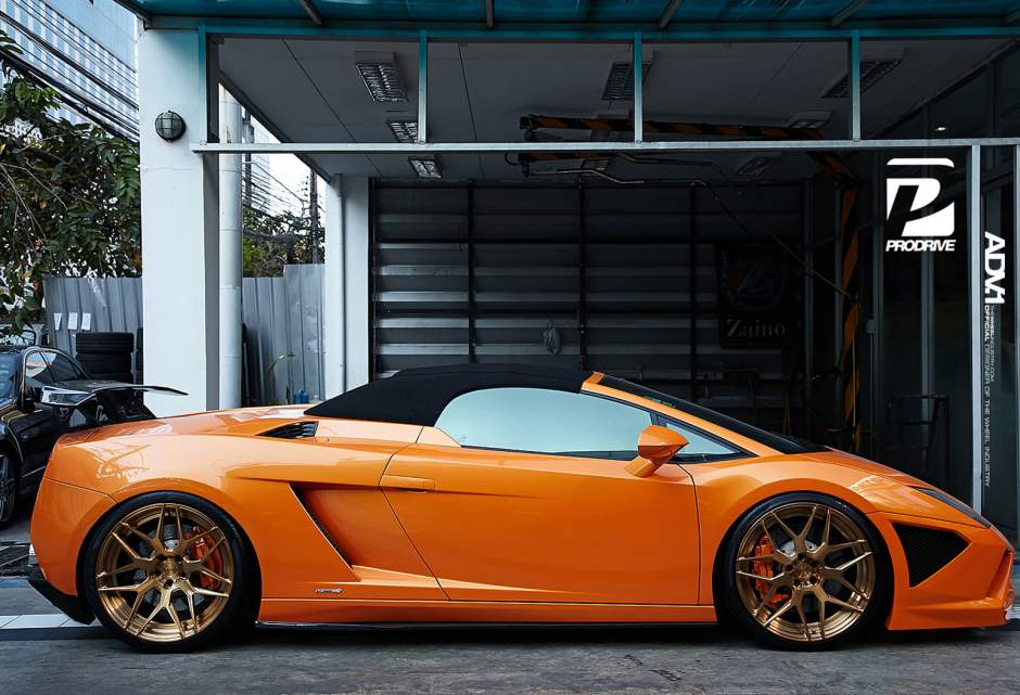 photo 7 Lamborghini Gallardo custom wheels ADV.1 7MV2CS 20x9.0, ET , tire size X R20. 20x12.0 ET