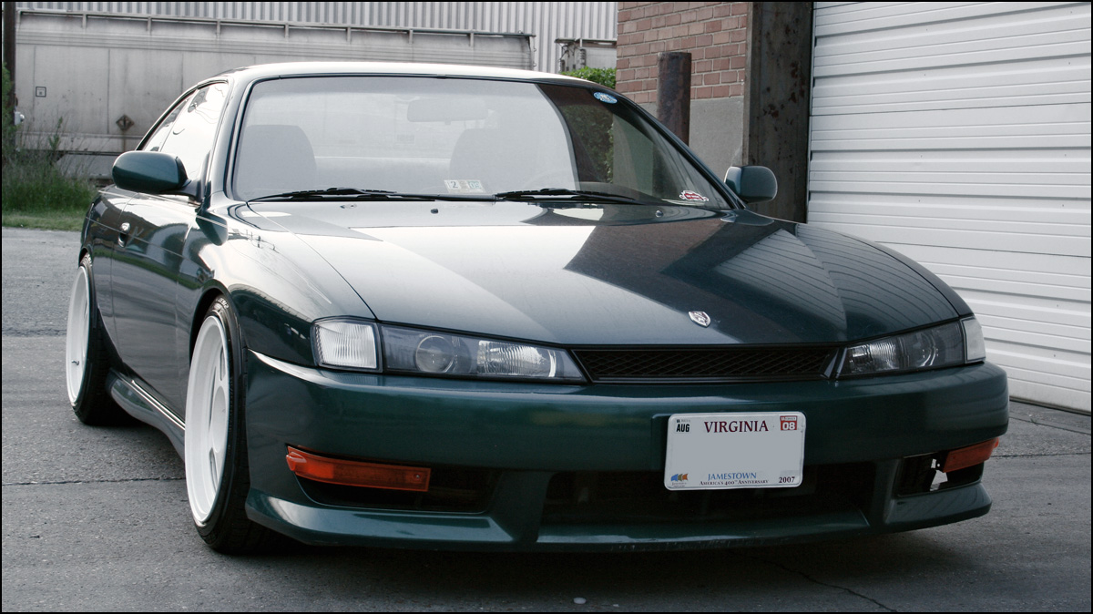 photo 1 Nissan S14 custom wheels Desmond Regamaster 17x9.0, ET +3, tire size 215/45 R17. 17x9.0 ET-2 