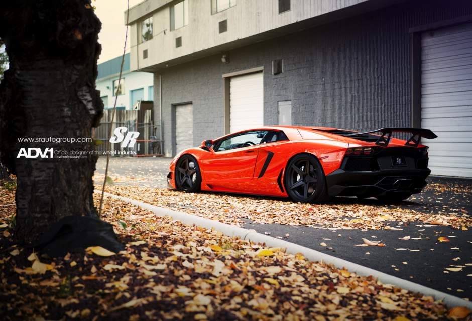 photo 7 Lamborghini Aventador custom wheels ADV.1 5.1MV1SL 20x9.0, ET , tire size X R20. 21x12.5 ET 