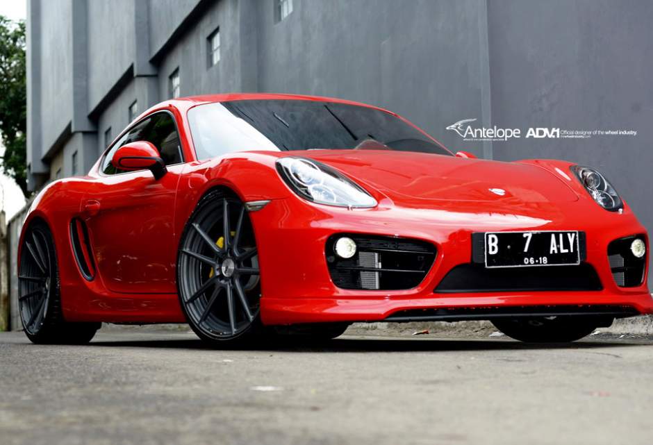 photo 2 Porsche Cayman custom wheels ADV.1 5.2 MV2 SL 21x9.0, ET , tire size X R21. 21x11.0 ET 