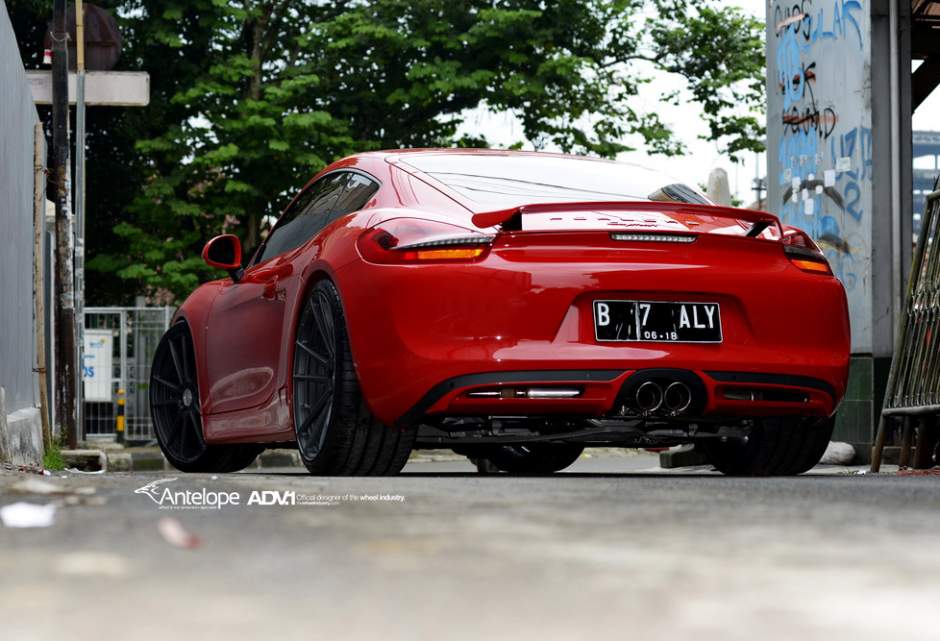 photo 4 Porsche Cayman custom wheels ADV.1 5.2 MV2 SL 21x9.0, ET , tire size X R21. 21x11.0 ET 