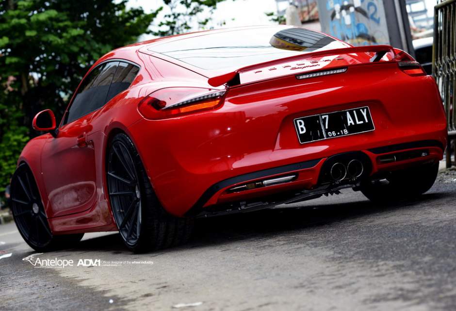 photo 5 Porsche Cayman custom wheels ADV.1 5.2 MV2 SL 21x9.0, ET , tire size X R21. 21x11.0 ET 