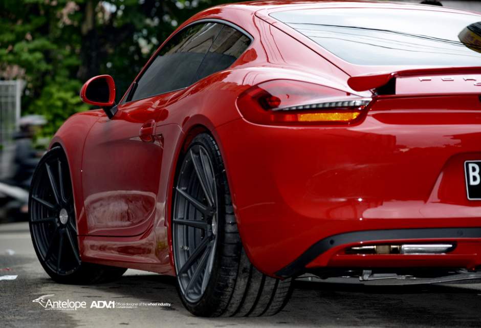 photo 6 Porsche Cayman custom wheels ADV.1 5.2 MV2 SL 21x9.0, ET , tire size X R21. 21x11.0 ET 