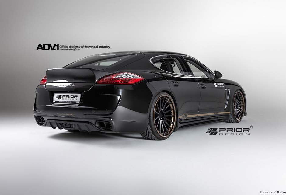 photo 6 Porsche Panamera custom wheels ADV.1 15TSSL 22x10.5, ET , tire size X R22. 22x12.0 ET 