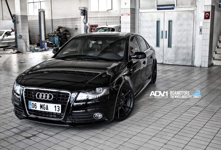 photo 6 Audi A4 custom wheels ADV.1 5.2MV2 19x8.5, ET , tire size X R19. 19x9.0 ET 