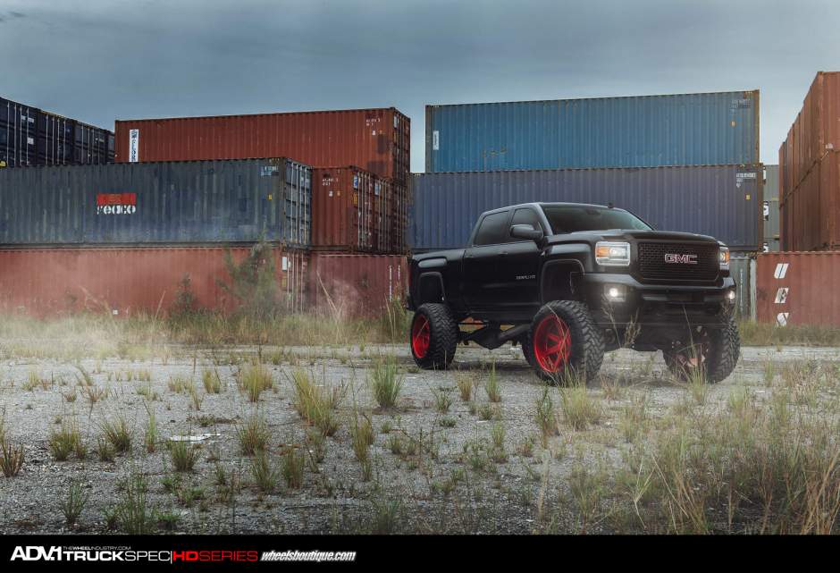 photo 4 GMC Sierra 2500HD custom wheels ADV.1 08TruckSpecSL 24x15.0, ET , tire size X R24. x ET 