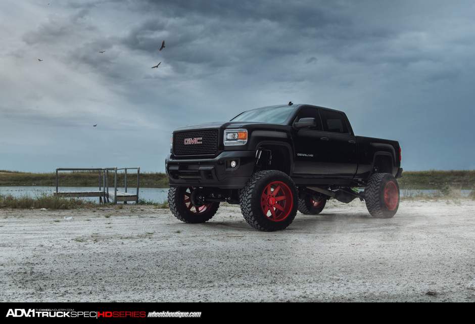 photo 6 GMC Sierra 2500HD custom wheels ADV.1 08TruckSpecSL 24x15.0, ET , tire size X R24. x ET 