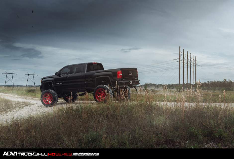 photo 7 GMC Sierra 2500HD custom wheels ADV.1 08TruckSpecSL 24x15.0, ET , tire size X R24. x ET 