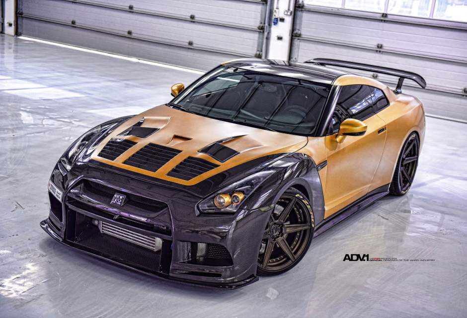 photo 2 Nissan GT-R custom wheels ADV.1 6 MV2 SL 21x10.5, ET , tire size X R21. 21x12.5 ET