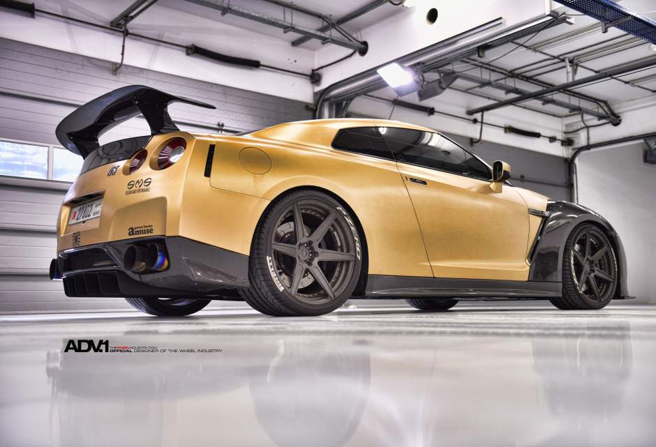 photo 1 Nissan GT-R custom wheels ADV.1 6 MV2 SL 21x10.5, ET , tire size X R21. 21x12.5 ET